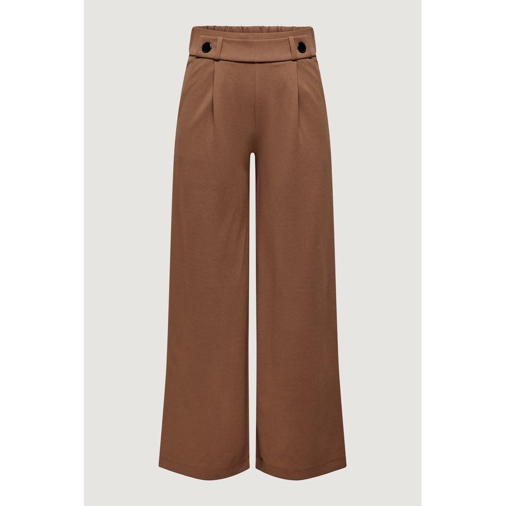 Jacqueline De Yong Brown Polyester Pant JA-7869300140-S/32