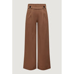Jacqueline De Yong Brown Polyester Pant JA-7869300140-S/32