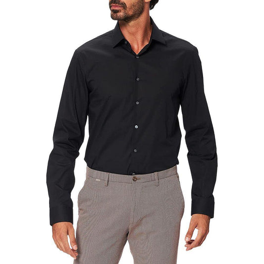 Calvin Klein Black Cotton Shirt CA-8655300009-40