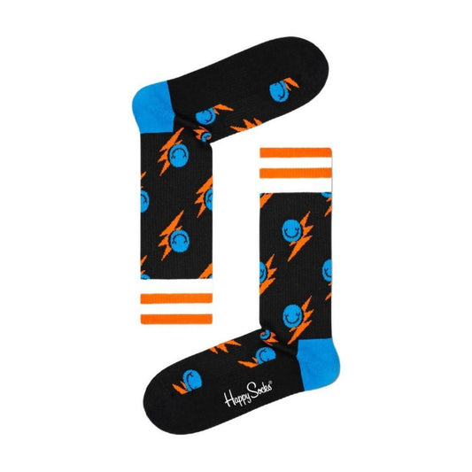 Happy Socks Black Cotton Sock HA-8995300009-36-40