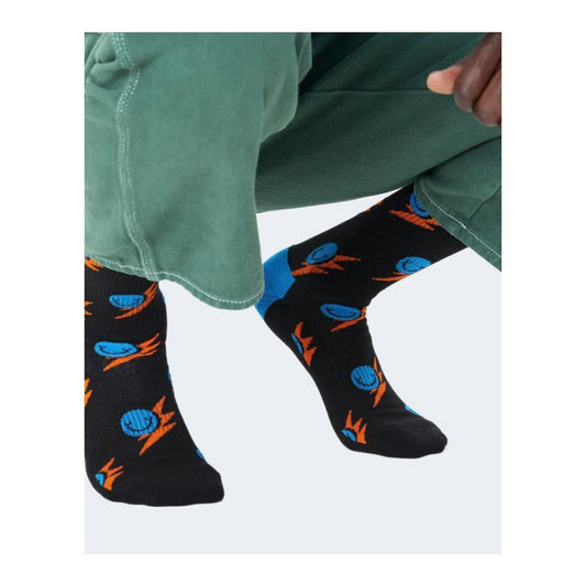 Happy Socks Black Cotton Sock HA-8995300009-36-40