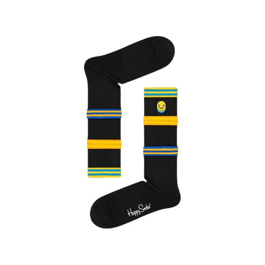 Happy Socks Black Cotton Sock HA-8995400009-36-40
