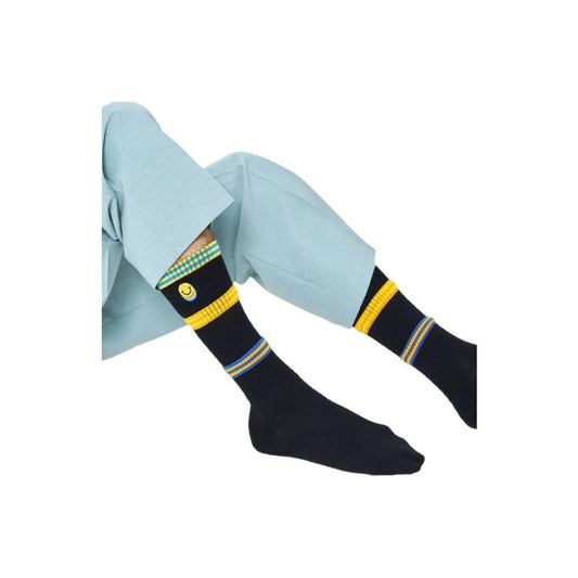 Happy Socks Black Cotton Sock HA-8995400009-36-40