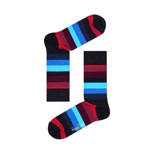 Happy Socks Black Cotton Sock HA-9602800009-36-40