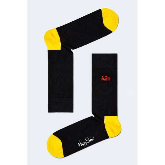 Happy Socks Black Cotton Sock HA-9603700009-36-40