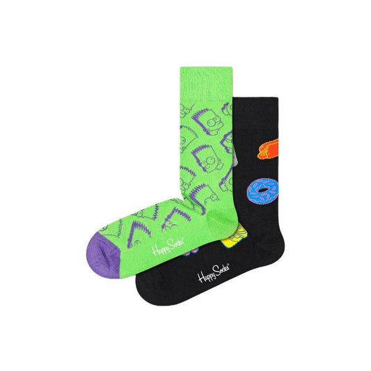 Happy Socks Black Cotton Sock HA-11396700009-36-40
