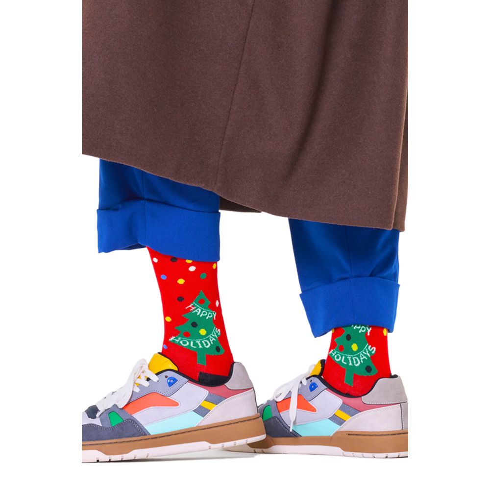 Happy Socks Red Cotton Socks