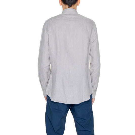 Calvin Klein Beige Linen Shirt CA-13226100127-39