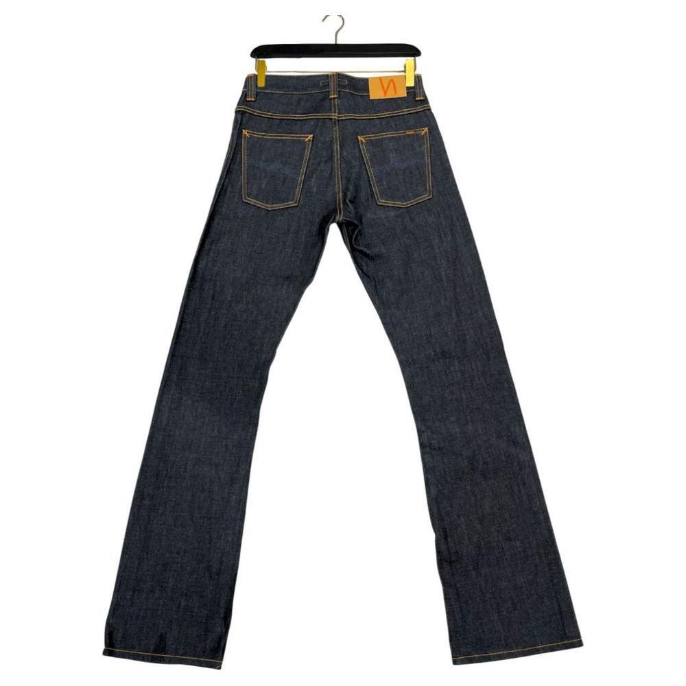 Nudie Jeans Blue Cotton Jeans Denim
