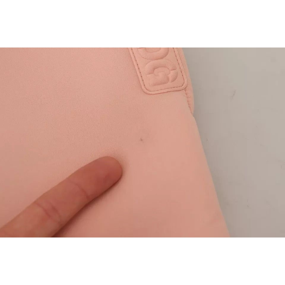 Dolce & Gabbana Pink Polyester Sweatpants Jogger Pants PAN74786-48