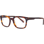 Vuarnet Brown Acetate Frames with clip-on, model VL14050002212, in tortoiseshell design, lens size 55mm, temple 145mm, bridge 19mm.