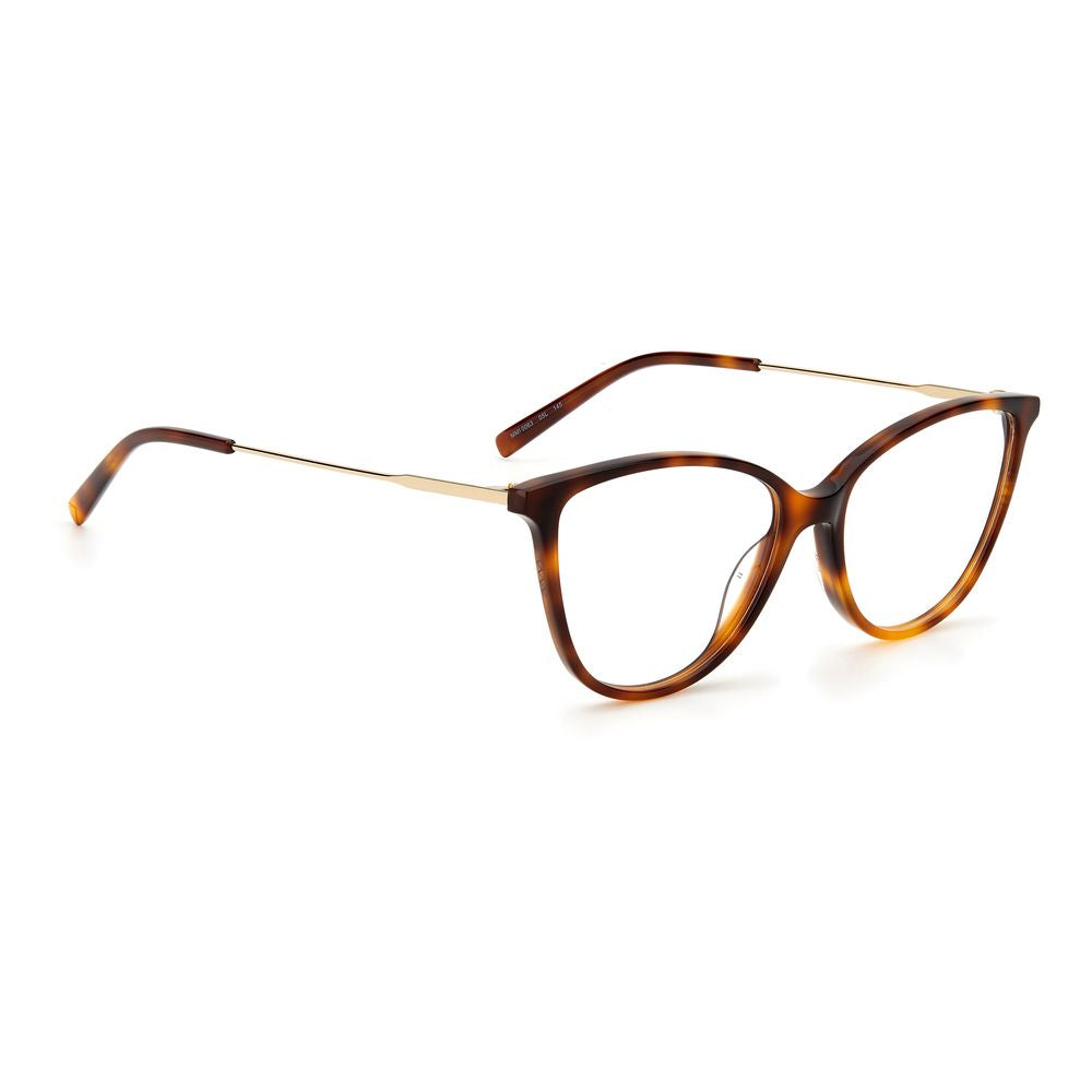 M Missoni Brown Acetate Frames with cat-eye shape, size 53/15/145 mm, elegant design for women.