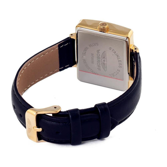 Bobroff Black Leather Watch BOBF0036S014AC