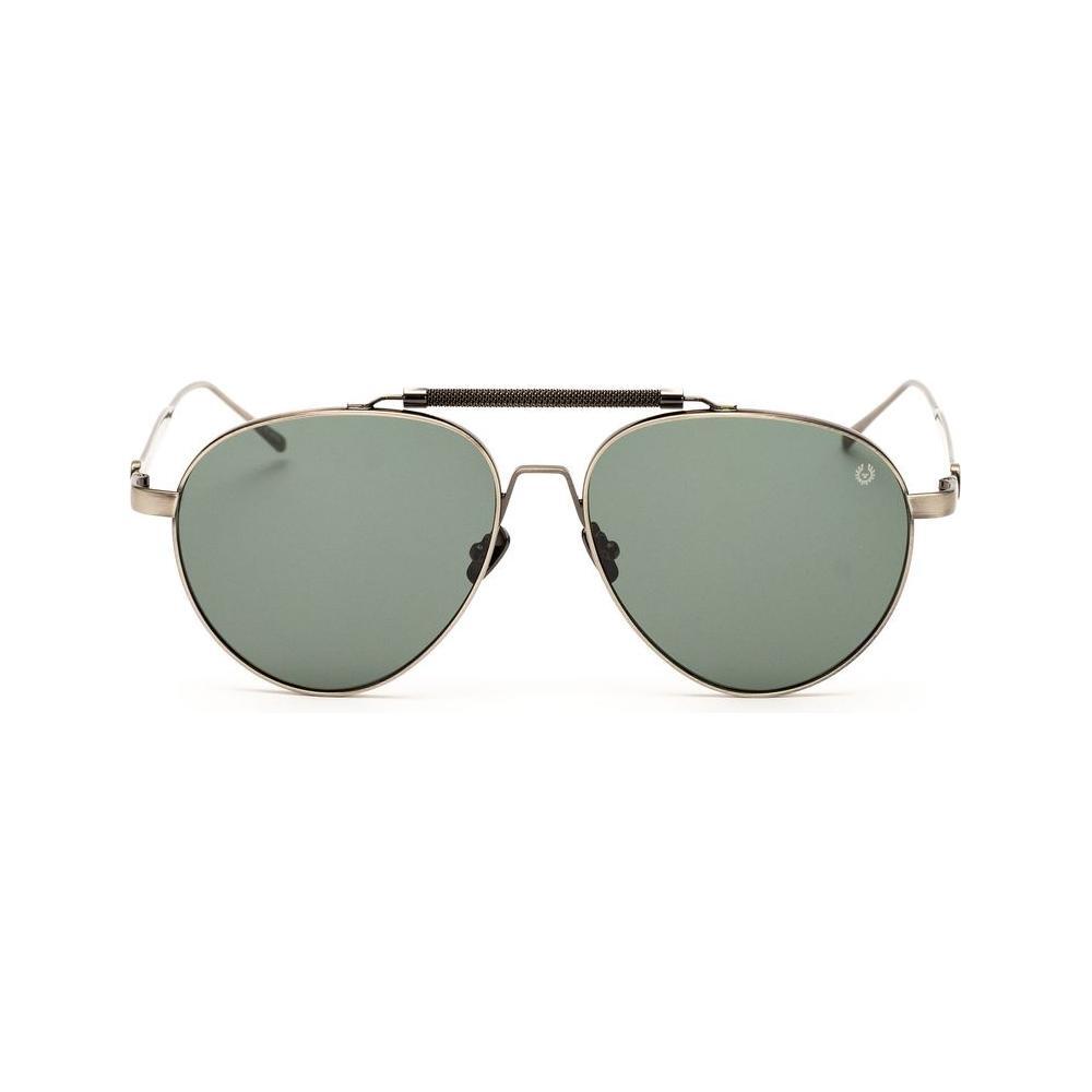 Belstaff Gray Stainless Steel Sunglasses BESTRAFFORDG15AC