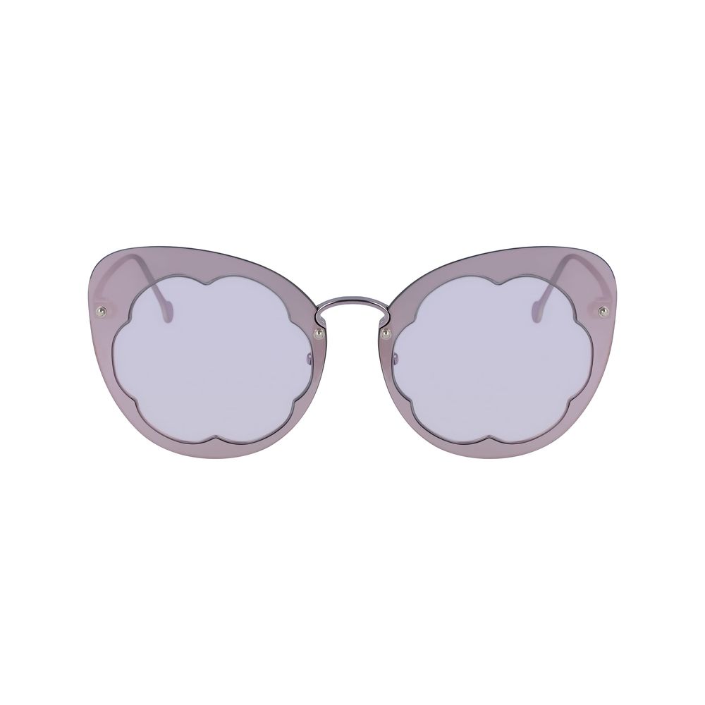 Salvatore Ferragamo Purple Metal Sunglasses