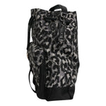 Dolce & Gabbana Multicolor Leopard Jacquard Hobo Crossbody Borse Bag BAG1648