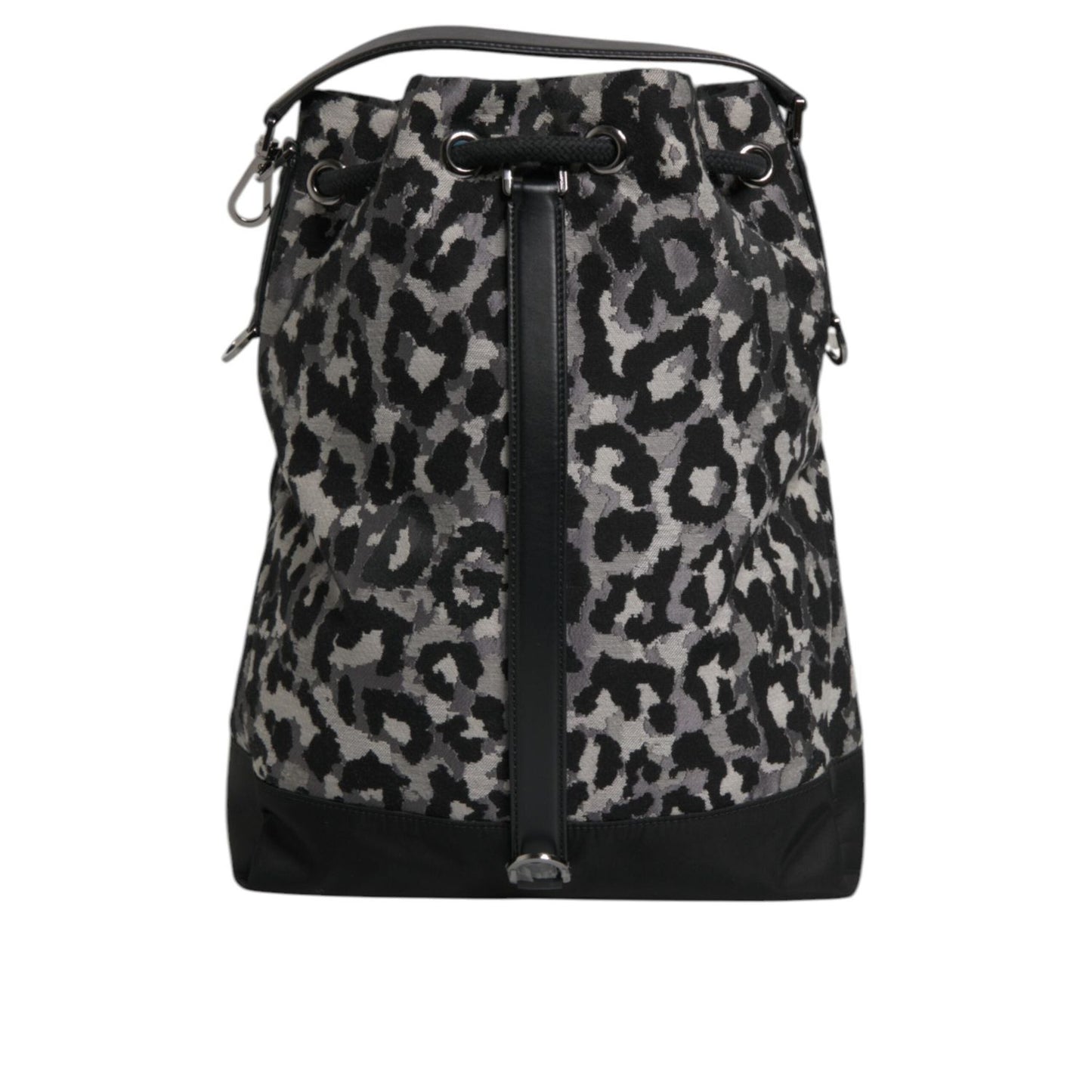 Dolce & Gabbana Multicolor Leopard Jacquard Hobo Crossbody Borse Bag BAG1648