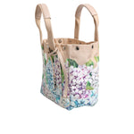 Dolce & Gabbana Multicolor Floral Canvas TANIA Top Handle Tote Bag BAG1660