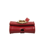Dolce & Gabbana Black Leather Devotion Heart Strap Airpod Case SMY10564