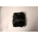 Dolce & Gabbana Black Fur Shoulder Collar Wrap Shawl Scarf MS7105