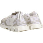 Dolce & Gabbana White Mesh Sorrento Trekking Sneakers Shoes MV6778-42.5