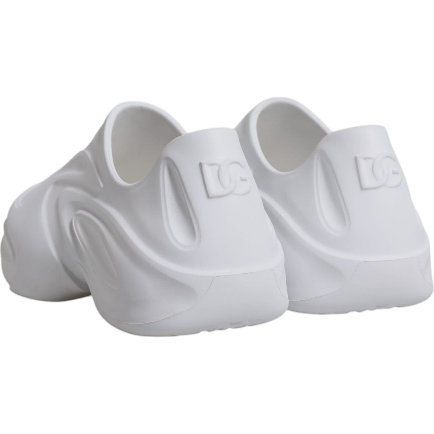 Dolce & Gabbana White Daymaster Low Top Men Sneakers Shoes MV6810-44