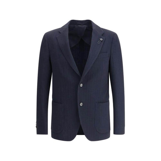 Lardini Single-breasted Blazer LA-ES528AEESIF64512850-IT56 | 3XL