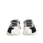Dolce & Gabbana White Black NS1 Low Top Sneakers Shoes
