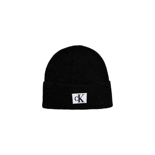Calvin Klein Jeans Black Marabou Caps Baseball Hat CA-16491100009-UNI