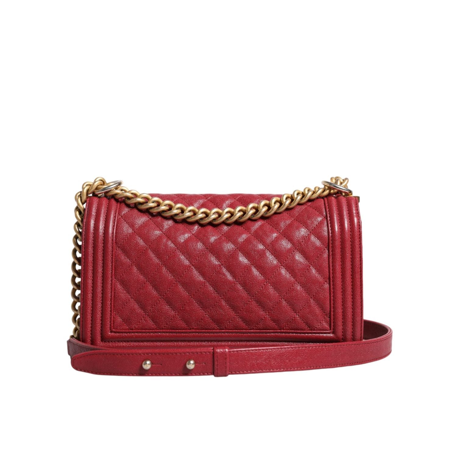 Front view with bag zipped and handles upright.