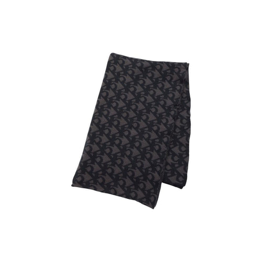 Calvin Klein Jeans Black Recycled Polyester Scarf CAKLJE-16491500009