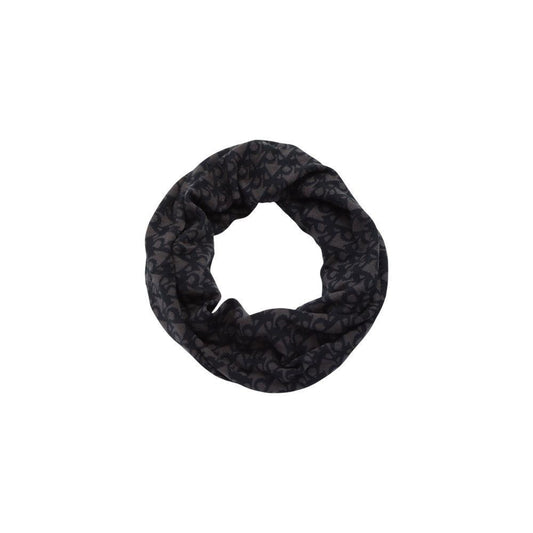 Calvin Klein Jeans Black Recycled Polyester Scarf CAKLJE-16491500009