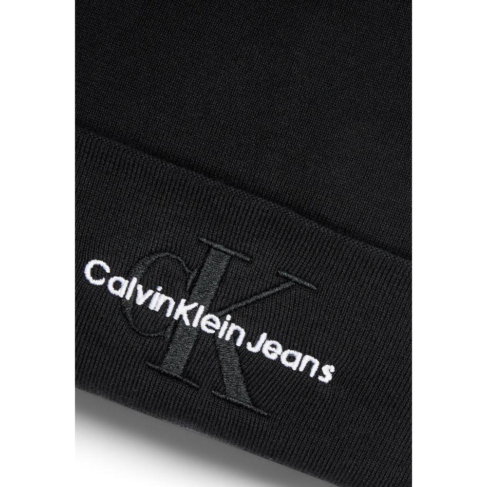 Calvin Klein Jeans Black Organic Cotton Caps Baseball Hat CA-16491300009-UNI