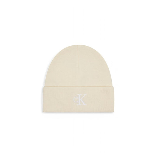 Calvin Klein Cream Recycled Polyester Cap (Baseball Hat)