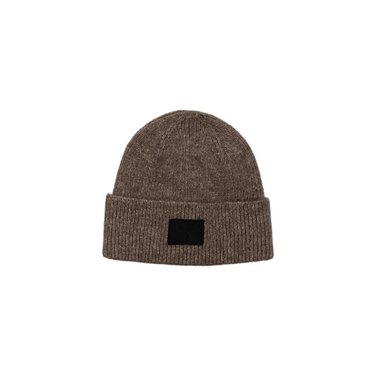 Calvin Klein Jeans Brown Marabou Caps Baseball Hat