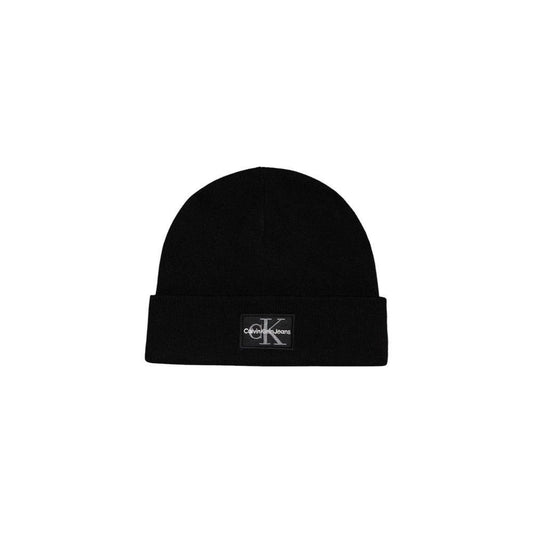 Calvin Klein Jeans Black Cotton Caps Baseball Hat CA-16496900009-UNI