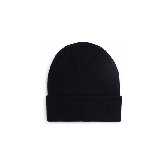 Calvin Klein Jeans Black Wool Caps Baseball Hat CA-16497200009-UNI