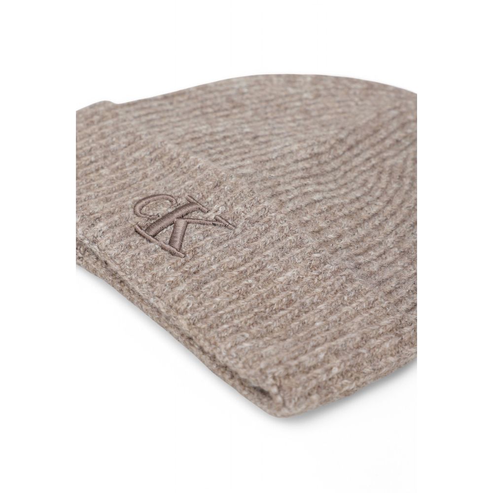 Calvin Klein Brown Marabou Cap (Baseball Hat)