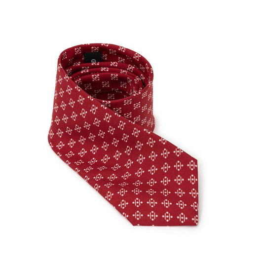 Giorgio Armani Red Silk Ties & Bowty GIAR-7859665-ONE SIZE