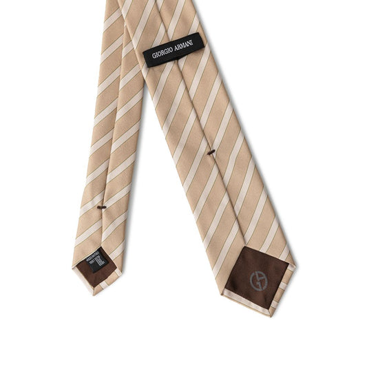 Giorgio Armani Gold Silk Ties & Bowty GIAR-7965659-ONE SIZE
