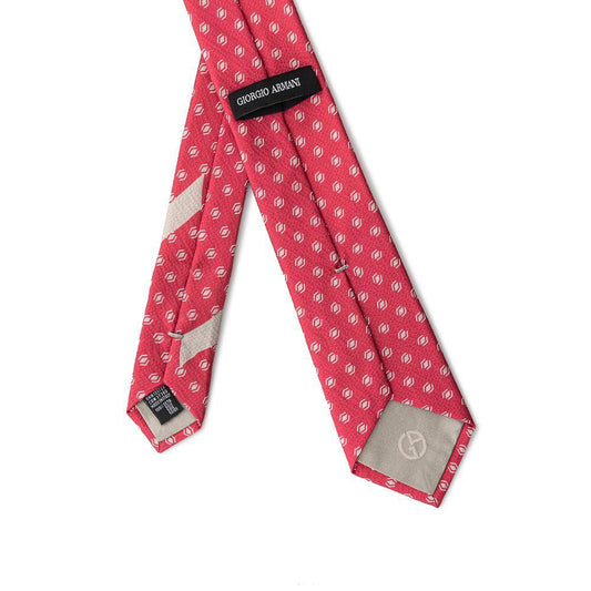 Giorgio Armani Red Silk Ties & Bowty GIAR-7883665-ONE SIZE
