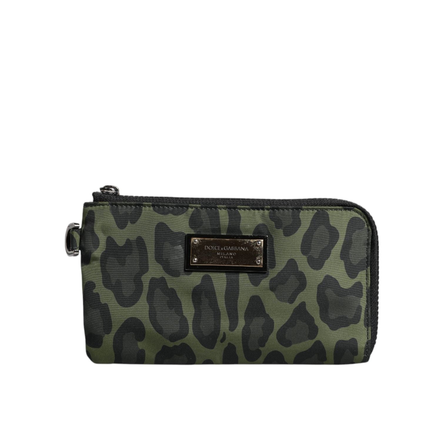 Front view with bag zipped and handles upright.