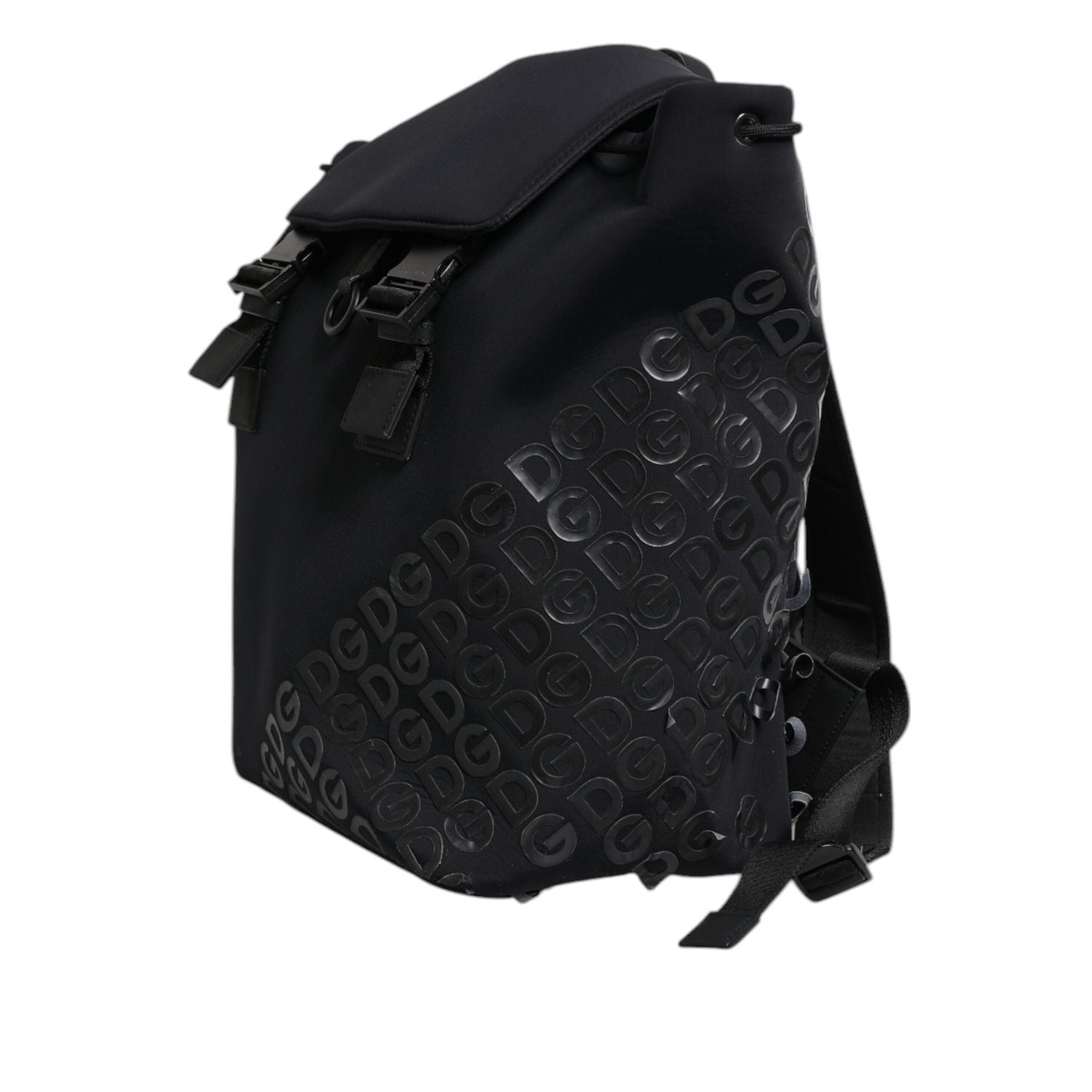 Front view with bag zipped and handles upright.