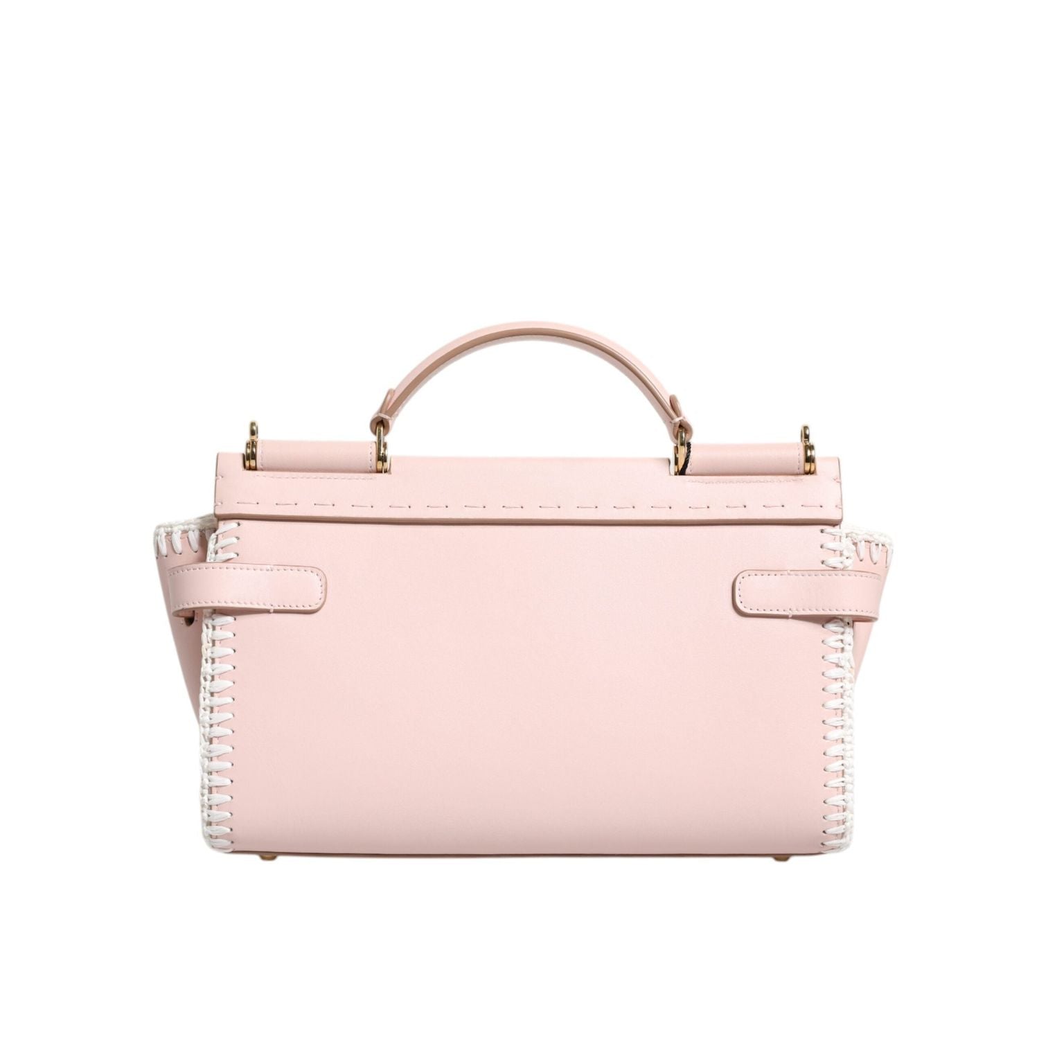 Front view with bag zipped and handles upright.