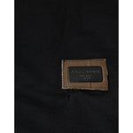 Dolce & Gabbana Black Logo Full Zip Hooded Sweatshirt Sweater