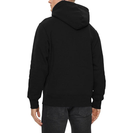 Calvin Klein Jeans Black Cotton Hoody CA-16500600009-IT52 | XL
