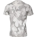 Dolce & Gabbana White Gray Camouflage Cotton Crew Neck T-shirt TSH878503-44