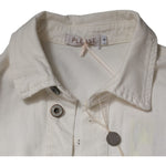 Please White Cotton Short Sleeves Button Down Romper Dress DR281370-40