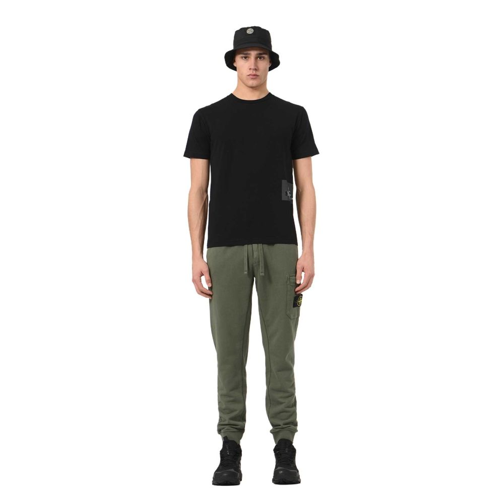 Stone Island Green Cotton Pant