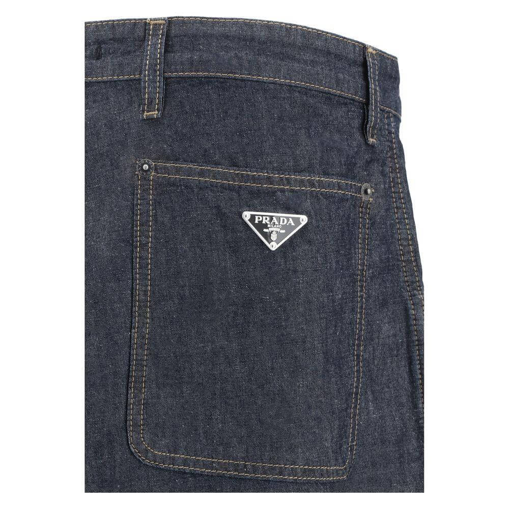 Prada Baggy Pants PR-GEP403SOOO14J2F0008-L